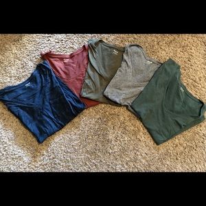 Madewell Whisper cotton v-necks